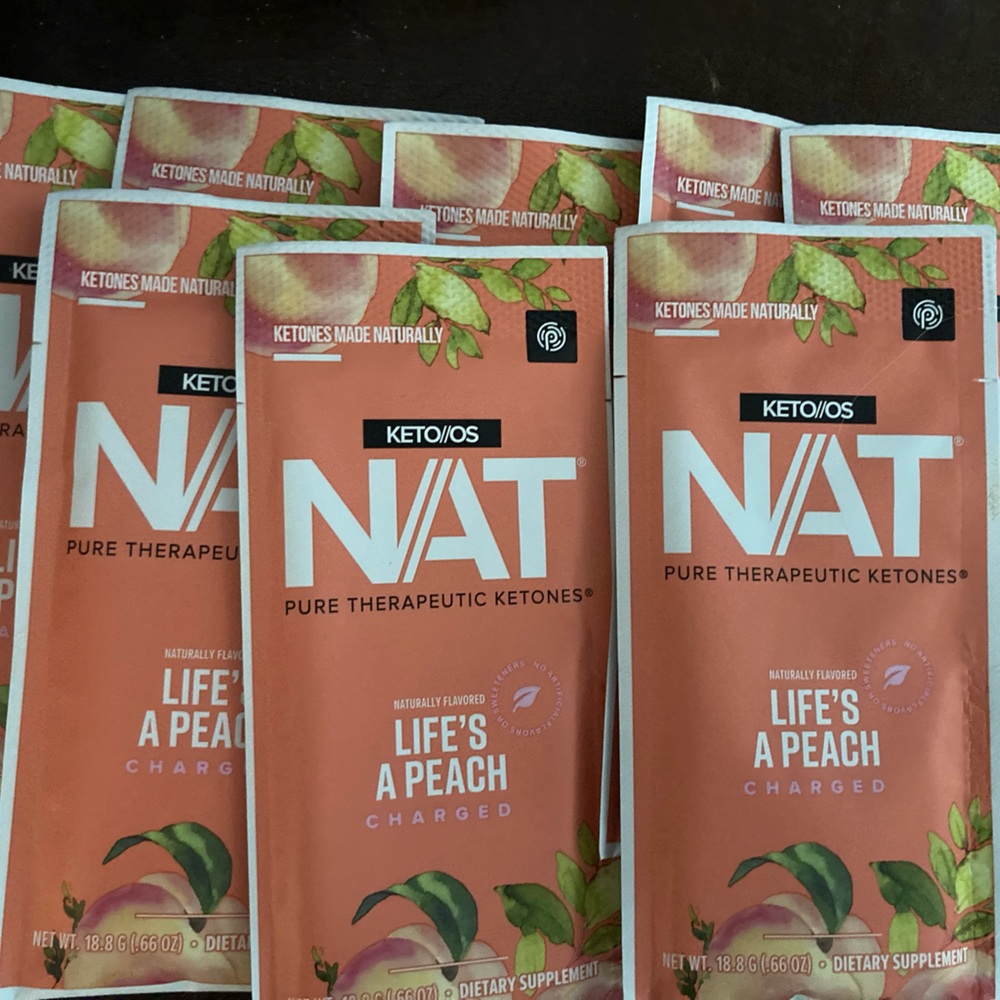 Life’s a peach nats charged 8 packets